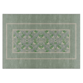 Groene geometrie 1915 Hannah Borger Overbeck Snijplank