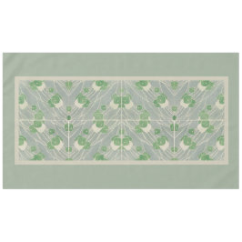 Groene geometrie 1915 Hannah Borger Overbeck Tafelkleed