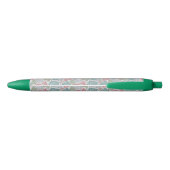 Groene Geometrische Gedesigneerde Pen (Achterkant)