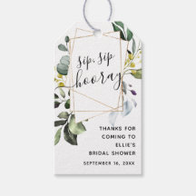 Groene Geometrische Gouden Proost Bruiloft Feest