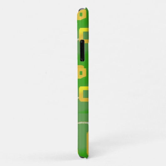 Groene Geometrische iPhone / iPad-hoesje Case-Mate iPhone Case (Achterkant/rechts)