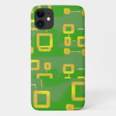 Groene Geometrische iPhone / iPad-hoesje Case-Mate iPhone Case (Achterkant)