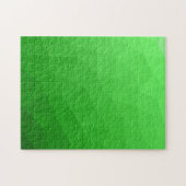 Groene geometrische meshpatroon Driehoek Legpuzzel (Horizontaal)