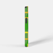 Groene geometrische telefoonhoes iPhone hoesje (Rechterkant)