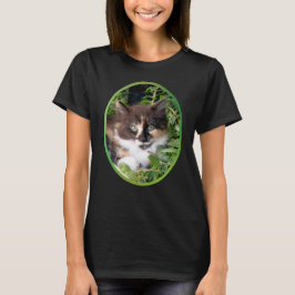 Groene geoogte T-shirt