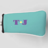 Groene Gepersonaliseerd Golfheadcover (Voorkant)