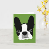 GROENE Gepersonaliseerde de notakaart van de Kaart (Gele Bloem)