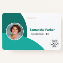 Groene gepersonaliseerde foto, logo, barcode werkn