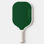 Groene gepersonaliseerde pickleball-paddle pickleball paddle (Achterkant)