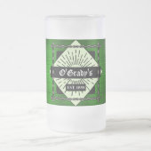 Groene geplakte aangepaste Mok (Center)