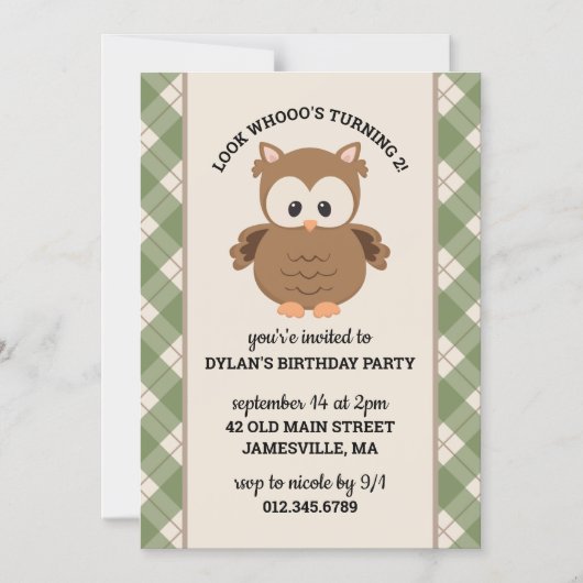 Groene geplaveide stekelstaartroep magnetische uitnodiging (Voorkant)