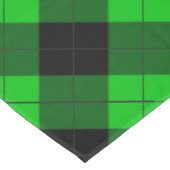 Groene geruite tafelkleed (Gekanteld)