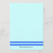 Groene geruite viervoudige foto geboorteaankondigi aankondiging (Achterkant)