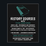 Groene geschiedenisboek, Adverteren geschiedeniscu Flyer<br><div class="desc">Het groene geschiedenisboek,  de cursus van de Geschiedenis Adverteren brochures door de opslag van het Visitekaartje.</div>