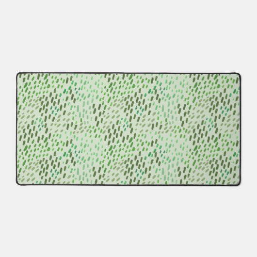 Groene geschilderde stippen bureaumat (Voorkant)