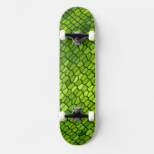 Groene geslepen glas look  persoonlijk skateboard (Voorkant)