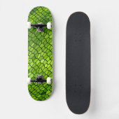 Groene geslepen glas look  persoonlijk skateboard (Voorkant)