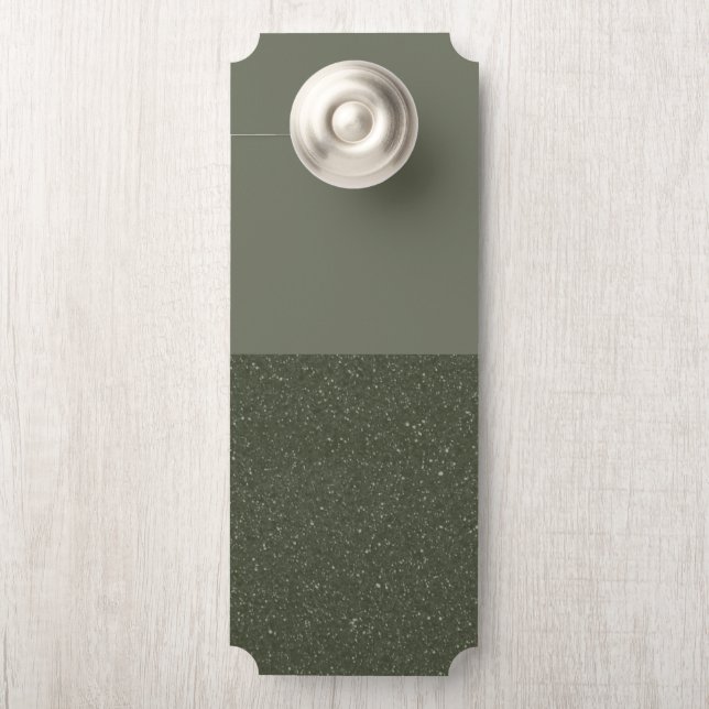  groene gespikkelde deurhanger (Op knop)