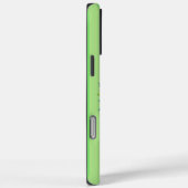 Groene gestreepte telefoonhoesje HAMbWG Case-Mate iPhone Case (Achterkant / Rechts)