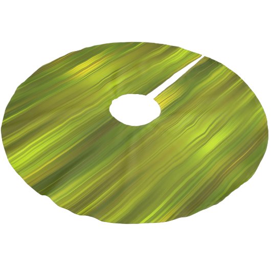 Groene gestripte boomrok kerstboom rok (Gekanteld)