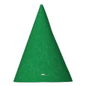 Groene gestructureerd oppervlak met wervelend patr feesthoedjes (Rechts)