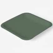 Groene gestructureerde vierkante papieren bord van (Gebogen)
