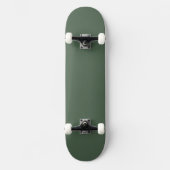 Groene Getextureerde Skateboard Moderne Strakke On (Voorkant)