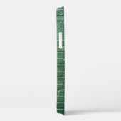 Groene geverfde wand Case-Mate iPhone case (Achterkant / Rechts)