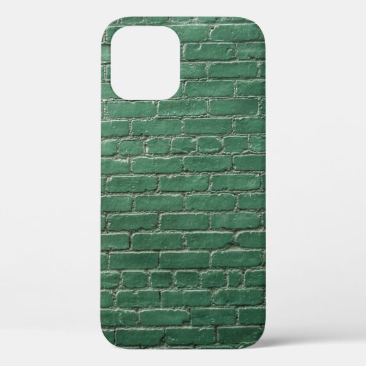 Groene geverfde wand Case-Mate iPhone case (Achterkant)
