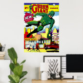 Groene Giant strips Poster (Thuiskantoor)