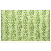 -groene giftesnelle stof (Fat Quarter)