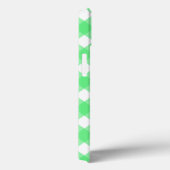 Groene gingham Case-Mate iPhone hoes (Achterkant / Rechts)