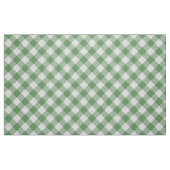 Groene Gingham Controleert Patroon Geometric Stof (Fat Quarter)