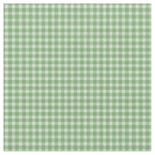 Groene Gingham Geruite Plaid Stof