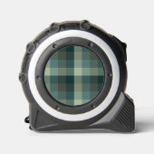 Groene Gingham Karo Ruttenpatroon Ontwerp Rolmaat (Voorkant)