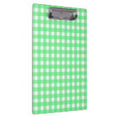 Groene gingham klembord (Rechts)