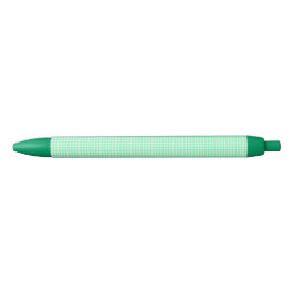 Groene Gingham Pen