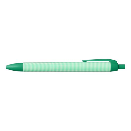 Groene Gingham Pen (Bovenkant)
