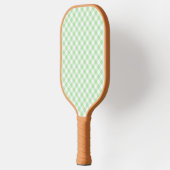 Groene gingham Pickleball Paddle-The Preppy Stuk Paddle (Links)