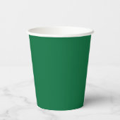 Groene Gingham Strik Afstudeerfeest Papieren Beker (Achterkant)