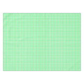 Groene gingham tafelkleed (Voorkant (Horizontaal))