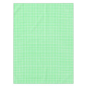 Groene gingham tafelkleed (Voorkant)