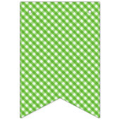 Groene Gingham Vlaggetjes (Eerste vlag)