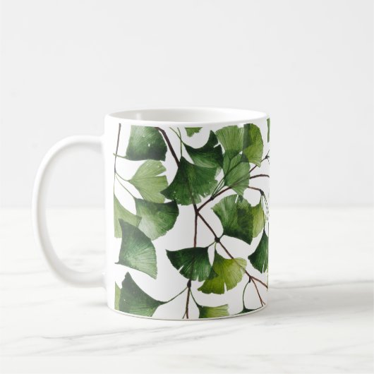 Groene Ginkgo Biloba - Koffiemok (Links)