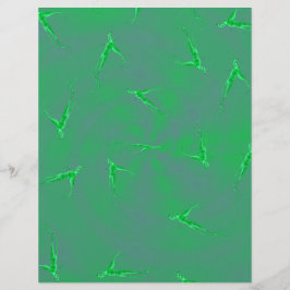 Groene Ginseng Man Bulk Scrapbook Papier Pagina's Flyer