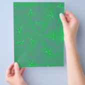 Groene Ginseng Man Bulk Scrapbook Papier Pagina's Flyer (Hand)