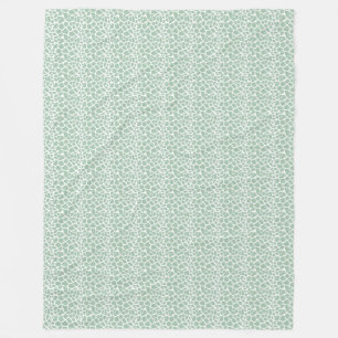 Groene Giraffe afdrukken Fleece Deken