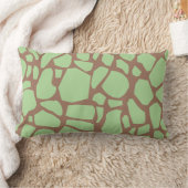 Groene Giraffe afdrukken Kussen (Deken)
