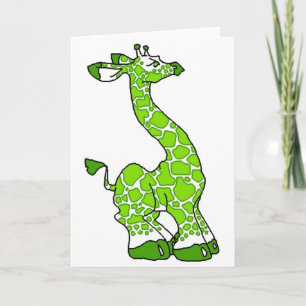 Groene Giraffe Kaart