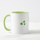 Groene giraffe mok (Links)